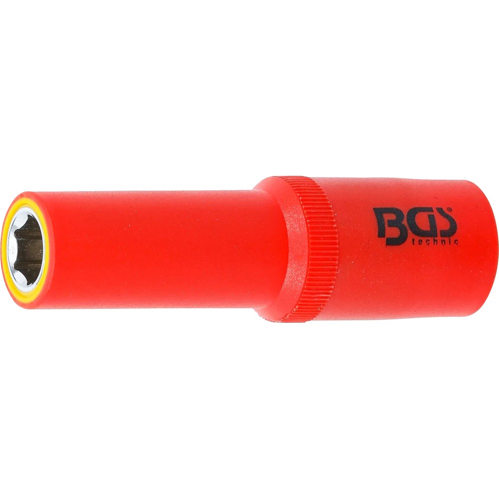 VDE-Steckschlüssel-Einsatz Sechskant, Antrieb Innenvierkant 12,5 mm (1/2"), SW 11 mm