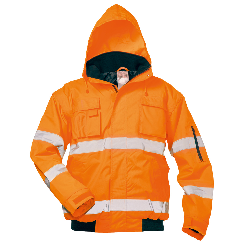 Warnschutzpilotjacke-Orange Tom
