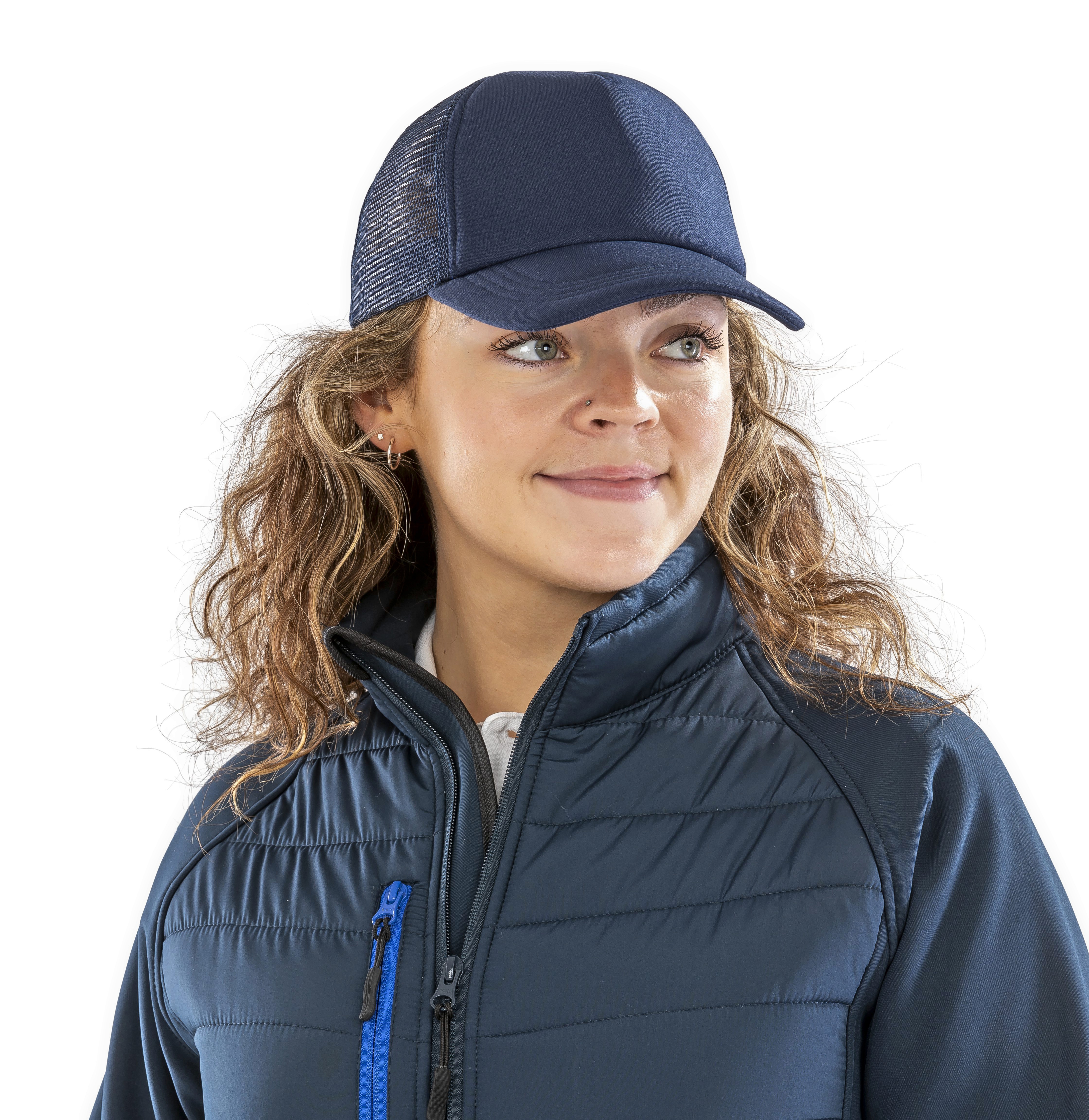 Detroit ½ Mesh Truckers Cap