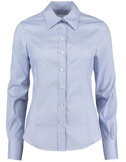 Hemd – Women´s Tailored Fit Corporate Oxford Shirt Long Sleeve