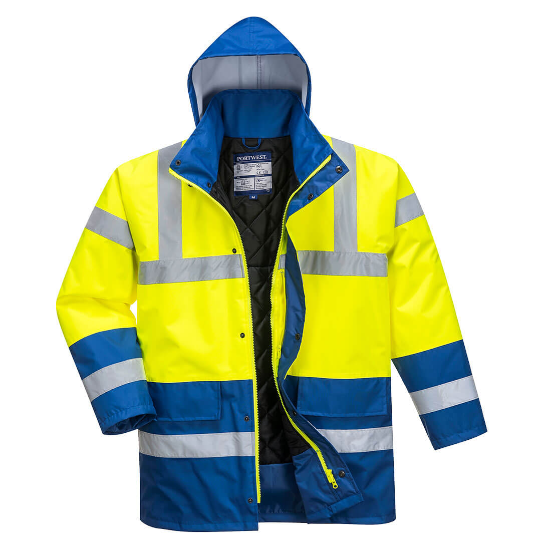 Hi-Vis Kontrast Winter Verkehrsjacke