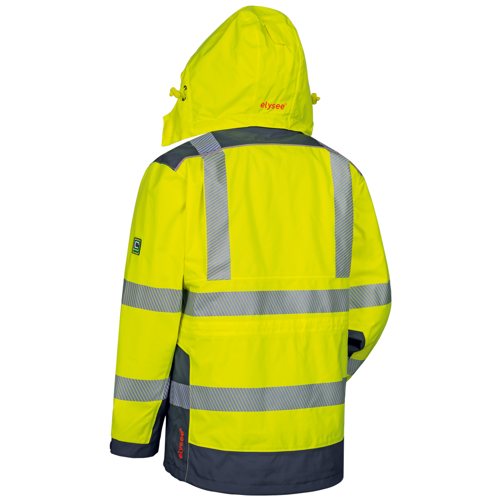 2IN1 Warnschutzjacke Gelb/Grau Rufus