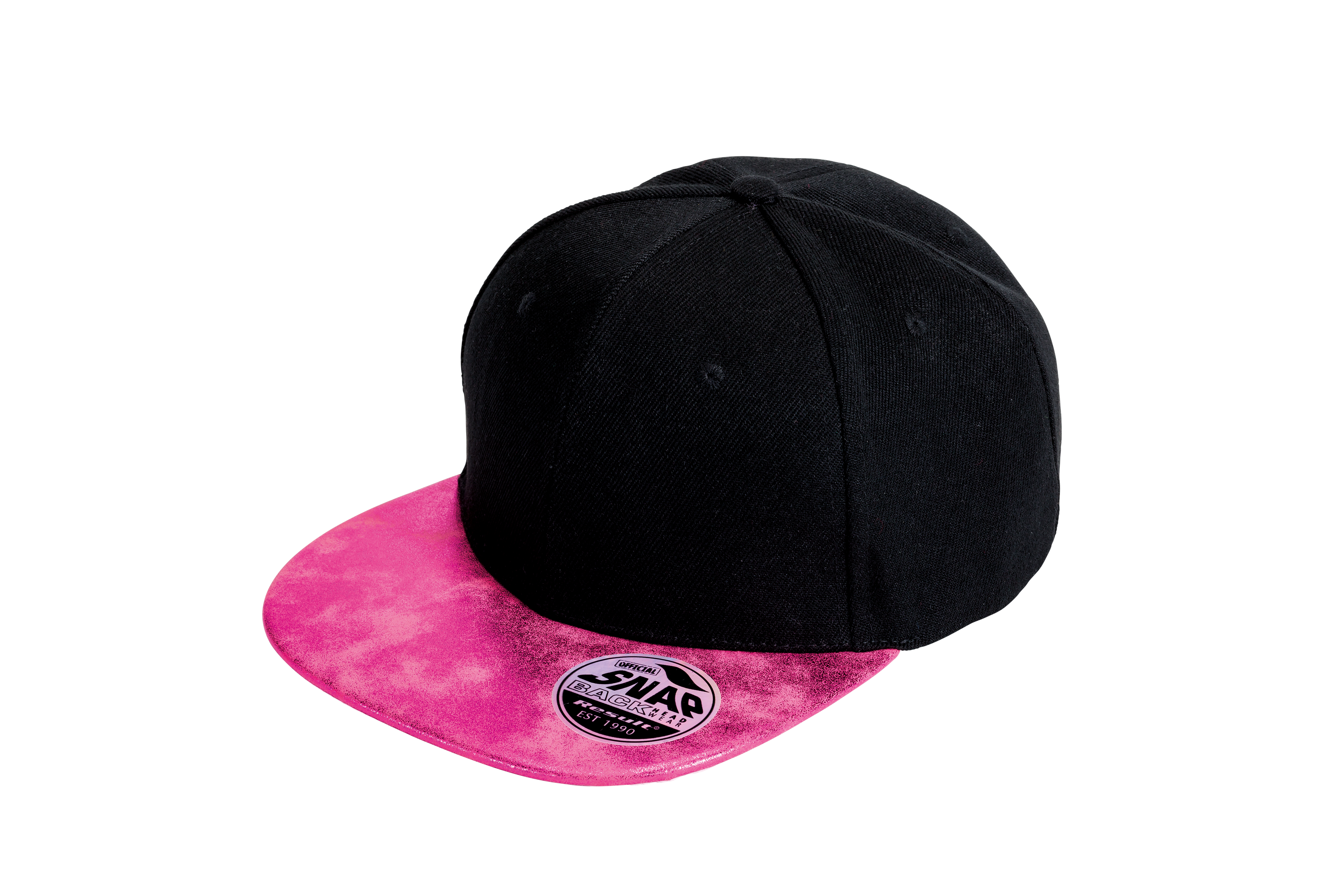 Bronx Flat Glitter Peak Snapback Cap