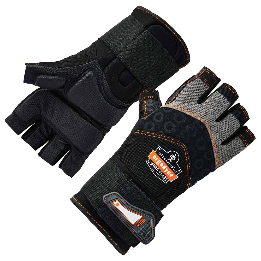 Ergodyne | ProFlex 910 | Halb - Finger | Aufprallhandschuh