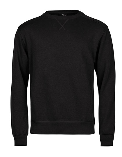 Sweatshirt – Ribbed Interlock Crew Neck