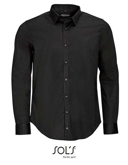 Hemd – Men´s Long Sleeve Stretch Shirt Blake