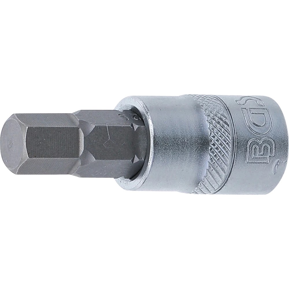 Bit-Einsatz, Antrieb Innenvierkant 10 mm (3/8"), Innensechskant 9 mm