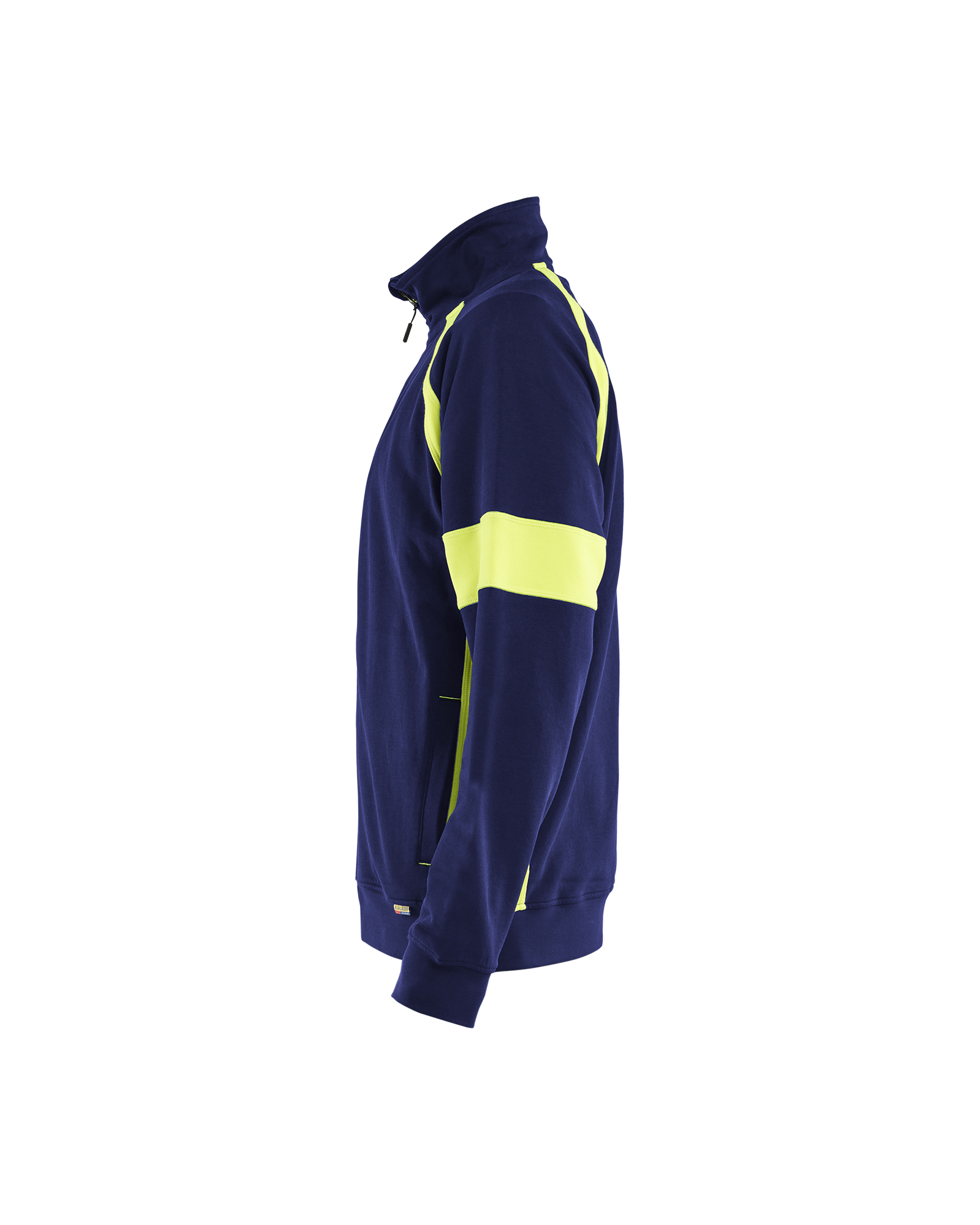 Sweatjacke mit High Vis