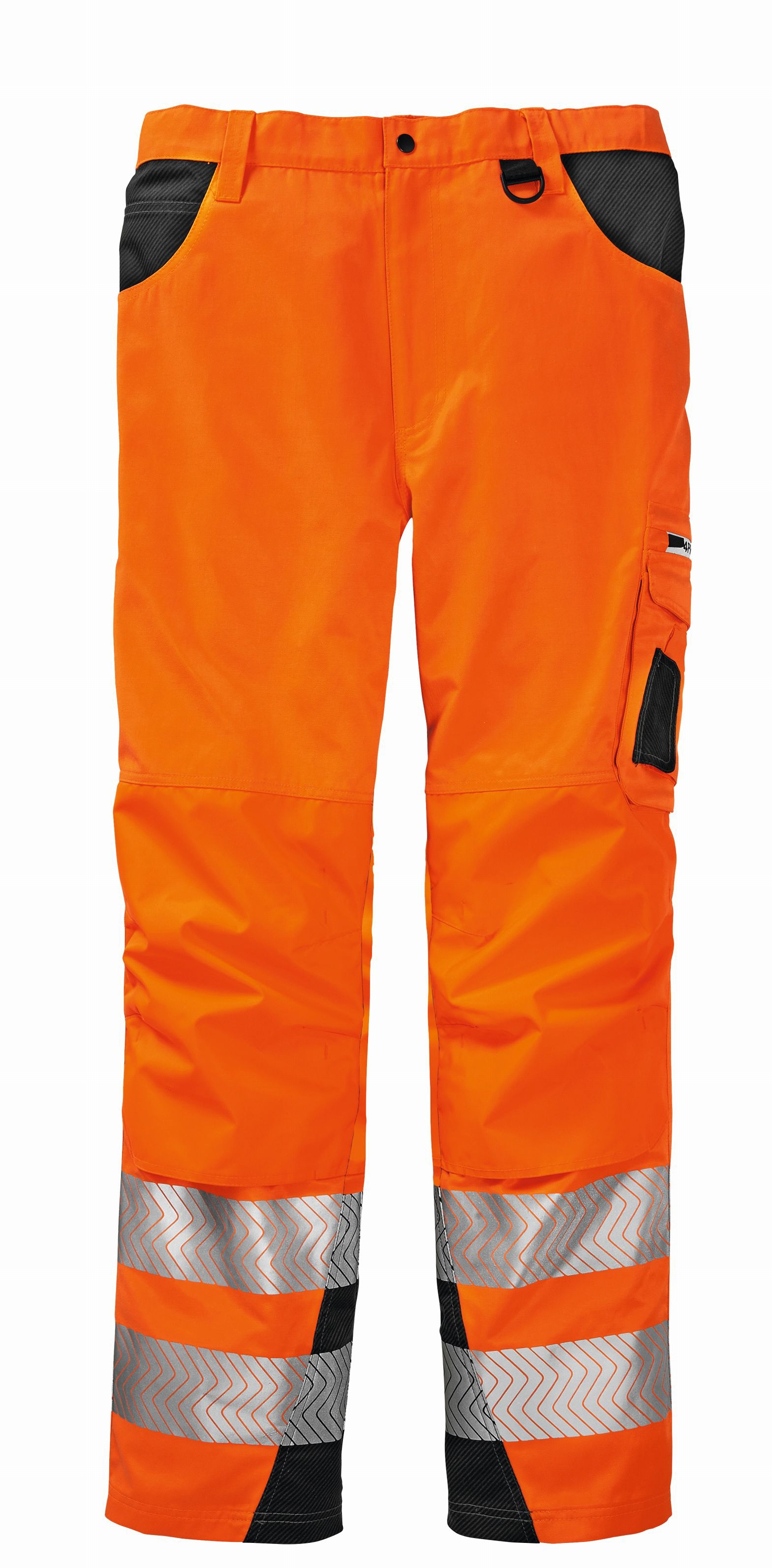 4PROTECT® Warnschutz-Bundhose TENNESSEE leuchtorange/grau