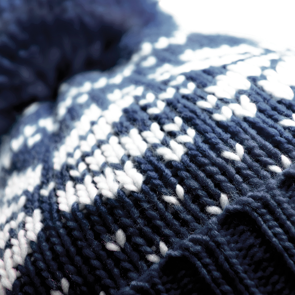 Fair Isle Snowstar Beanie