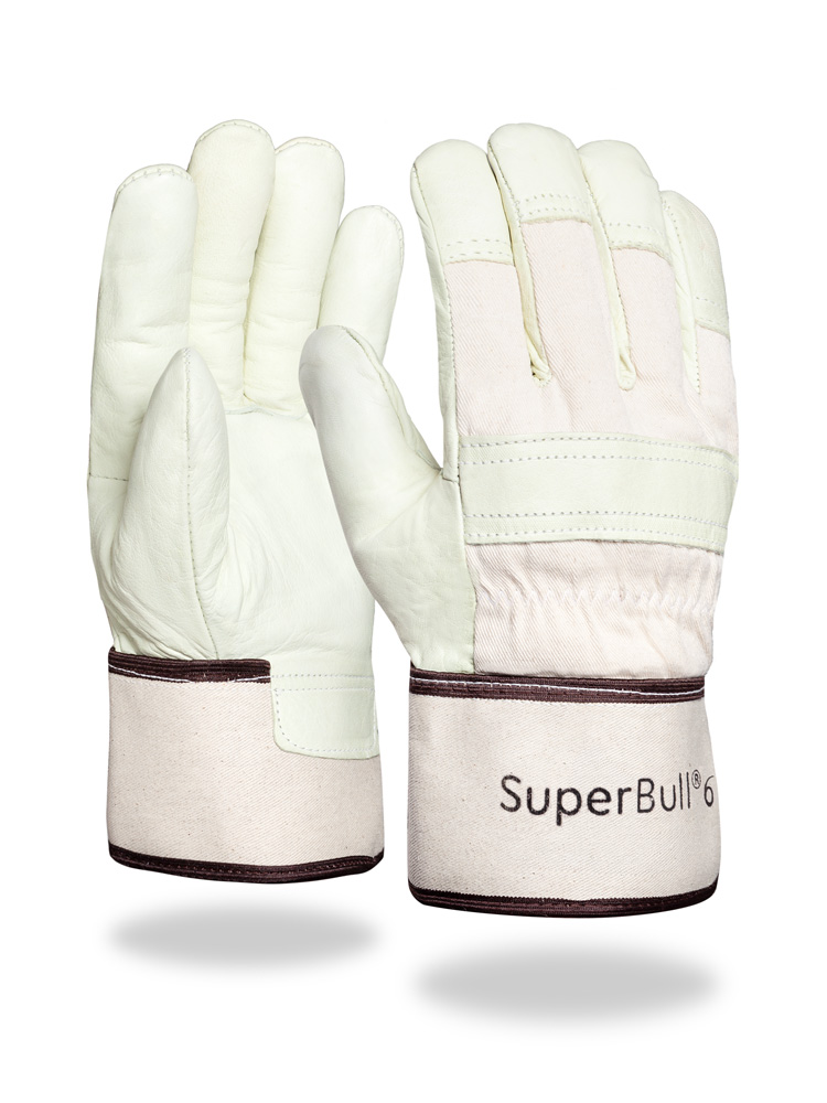 SuperBull® 6 | Büffelnarbenlederhandschuh | Winter | Gr. 11