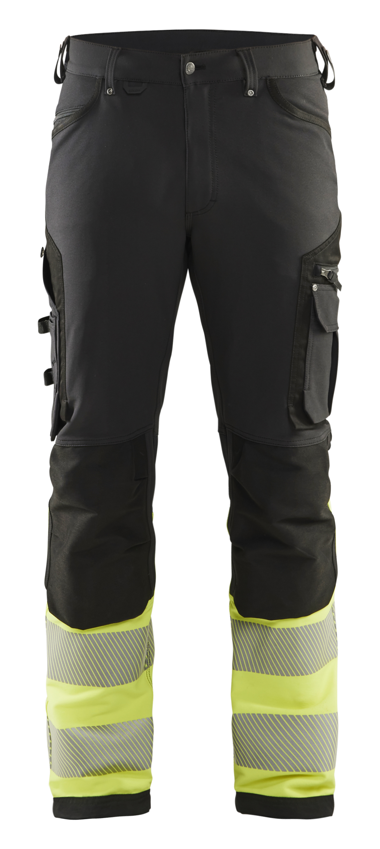 High Vis Arbeitshose 4-Wege-Stretch ohne Werkzeugtaschen