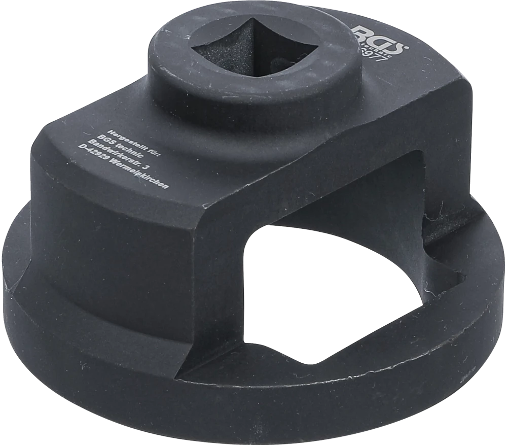 Rollenlager-Achsmuttern-Schlüssel, für BPW 12 t, SW 80 mm
