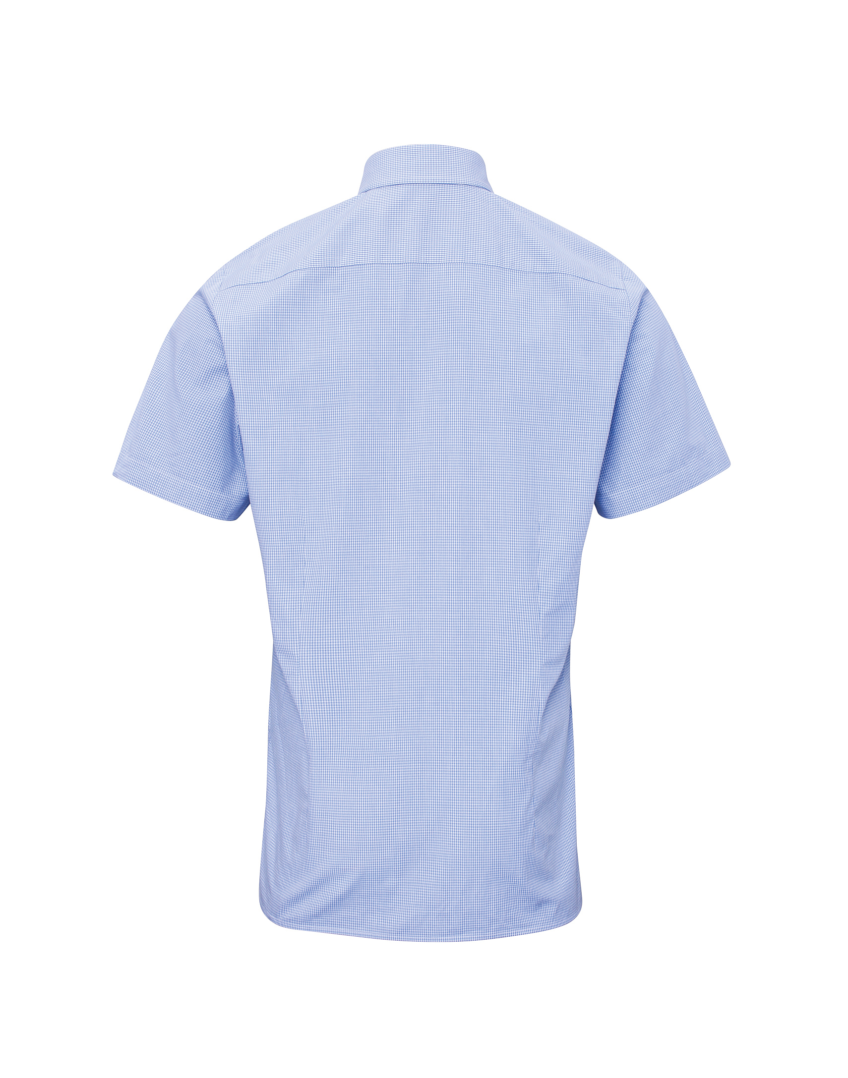 Hemd – Men´s Microcheck (Gingham) Short Sleeve Cotton Shirt