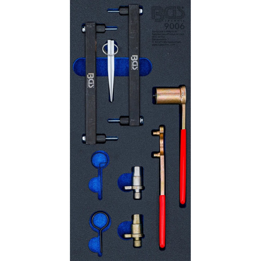 Werkstattwageneinlage 1/3: Motor-Einstellwerkzeug-Satz, für Land Rover, Jaguar V8