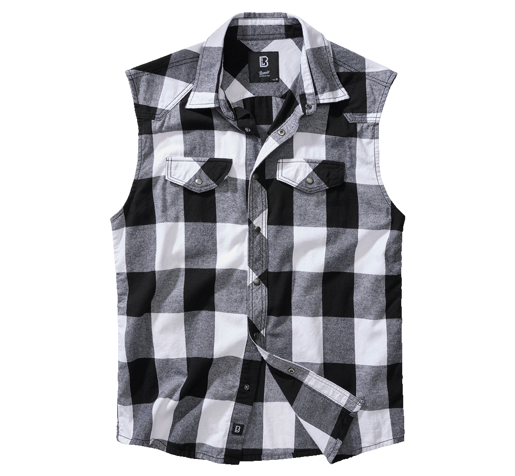 Check Shirt Sleeveless