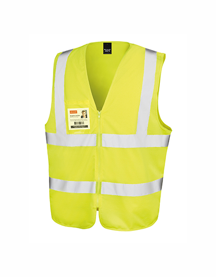 Weste – Zip I.D. Safety Tabard