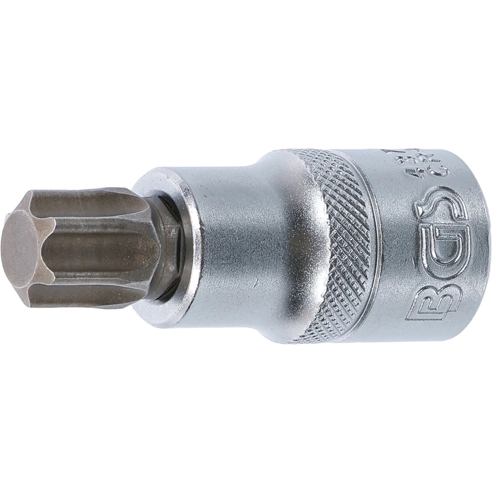 Bit-Einsatz, Antrieb Innenvierkant 12,5 mm (1/2"), T-Profil (für Torx) T60