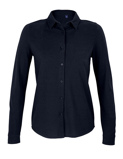 Bluse – Women´s Cotton Pique Shirt Basile