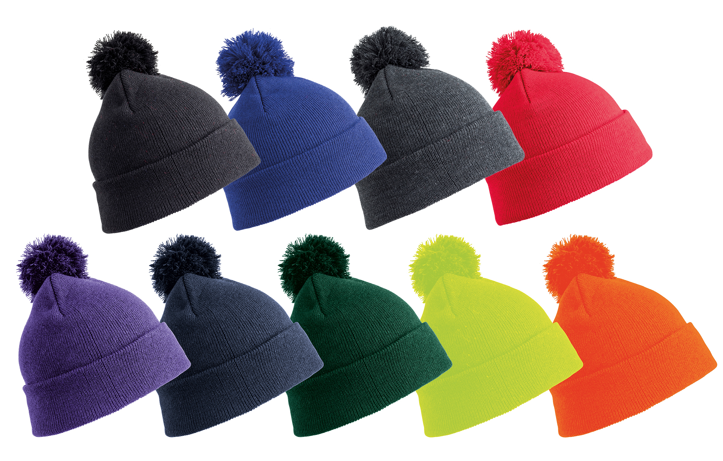 Junior Pom Pom Beanie