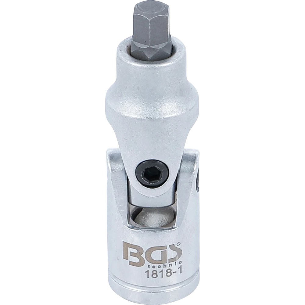 Gelenk-Einsatz, Antrieb 10 mm (3/8"), Innensechskant 7 mm