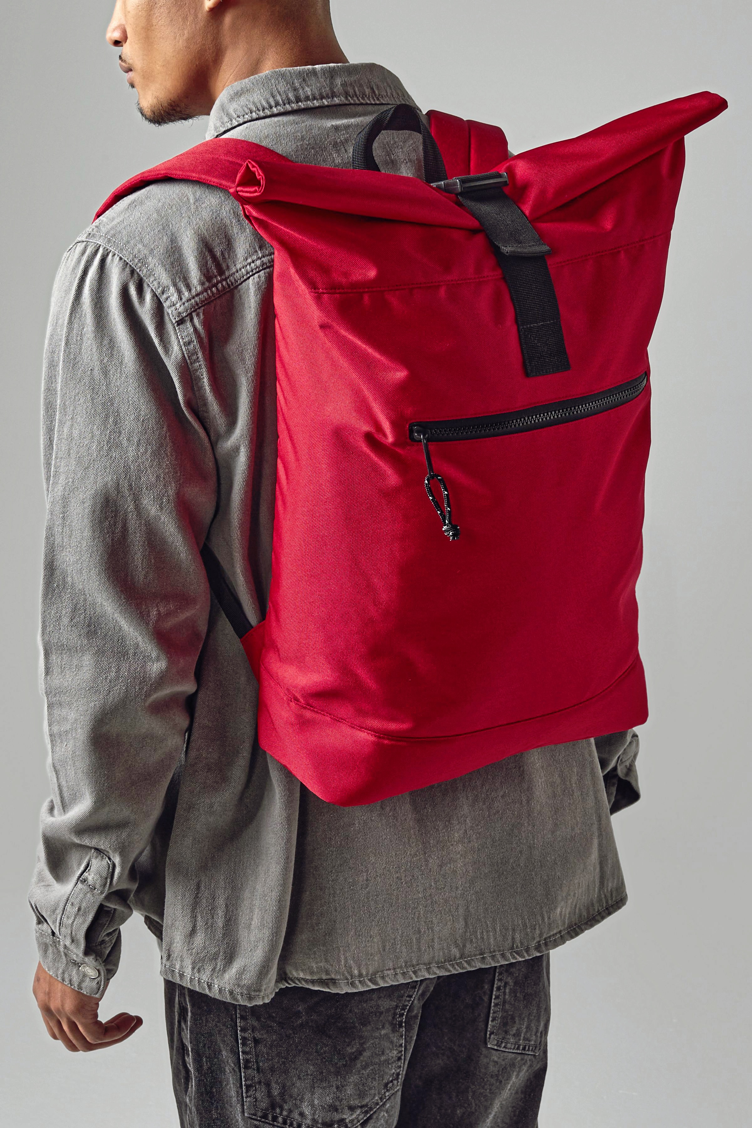 Tasche – Recycled Roll-Top Backpack