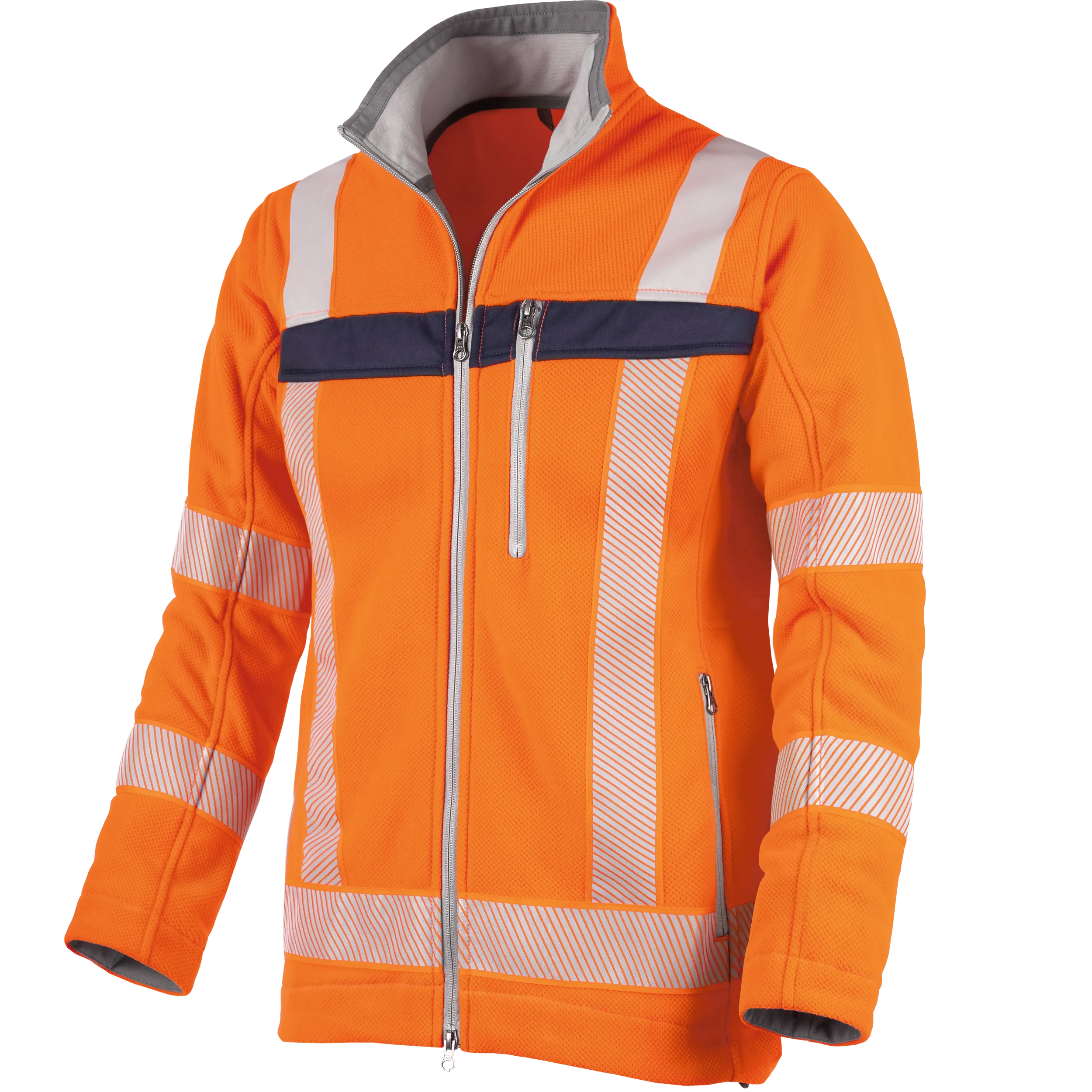 Fleecejacke "Allround-Warnschutz" mit PSA-Schutzklasse 3