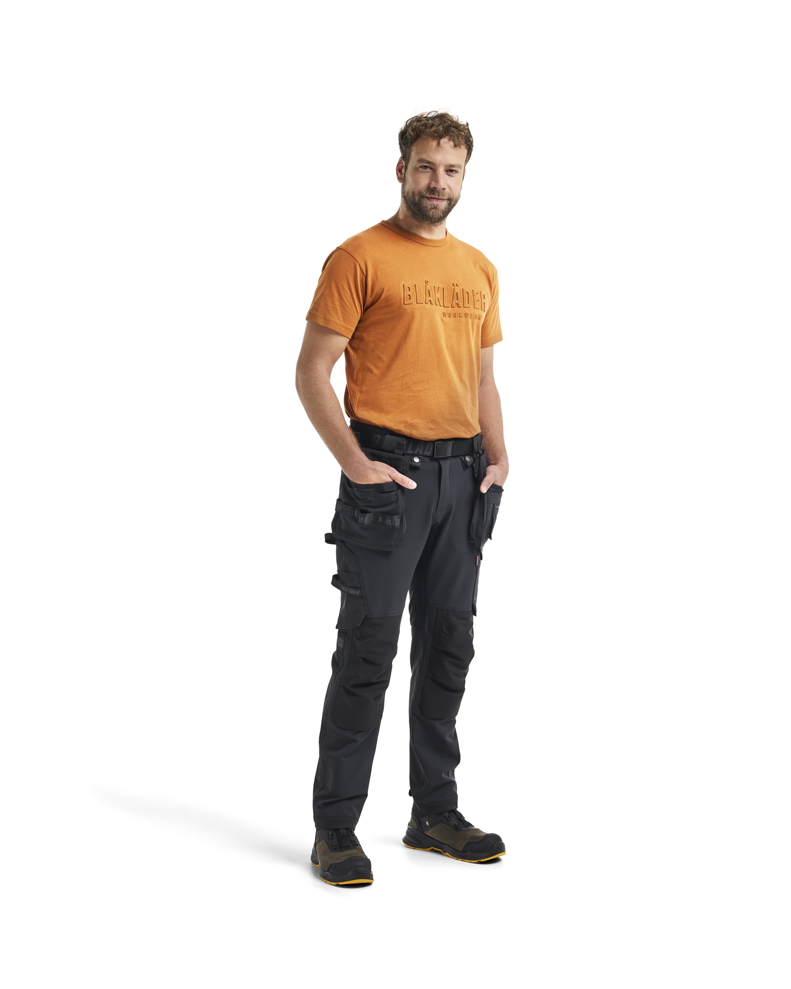ToolRig Handwerker Arbeitshose 4-Wege-Stretch