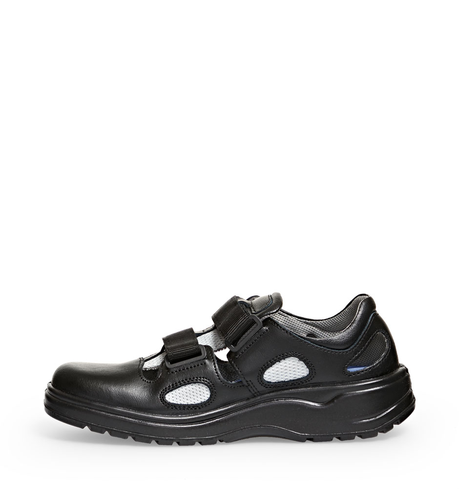 Abeba O1 Berufssandale X-LIGHT schwarz ESD