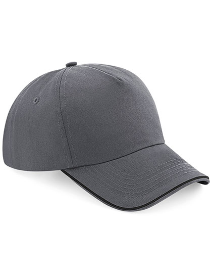 Authentic 5 Panel Cap - Piped Peak
