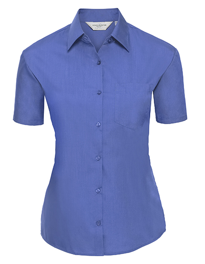 Bluse – Ladies' Short Sleeve Classic Polycotton Poplin Shirt