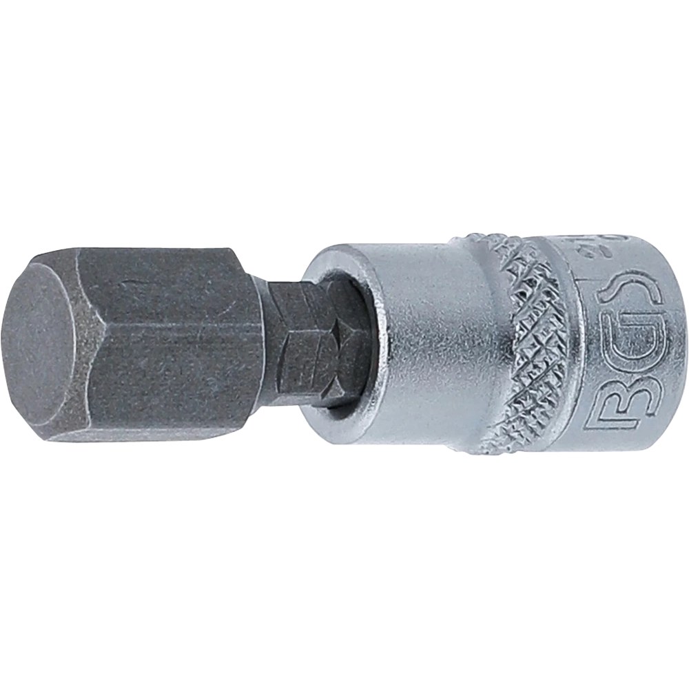 Bit-Einsatz, Antrieb Innenvierkant 6,3 mm (1/4"), Innensechskant 10 mm