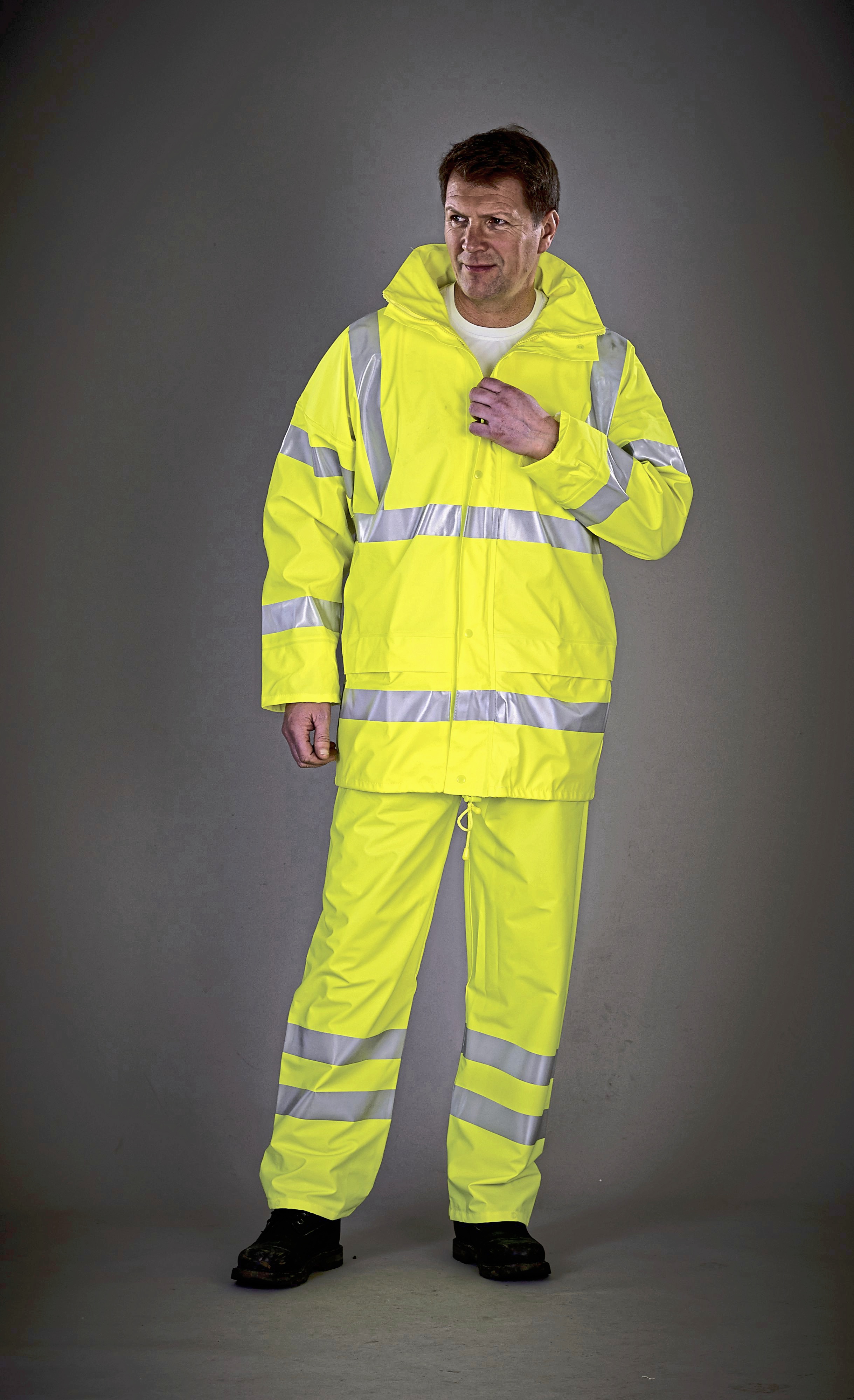 Hose – Hi-Vis Soft Flex Breathable Rain Trousers