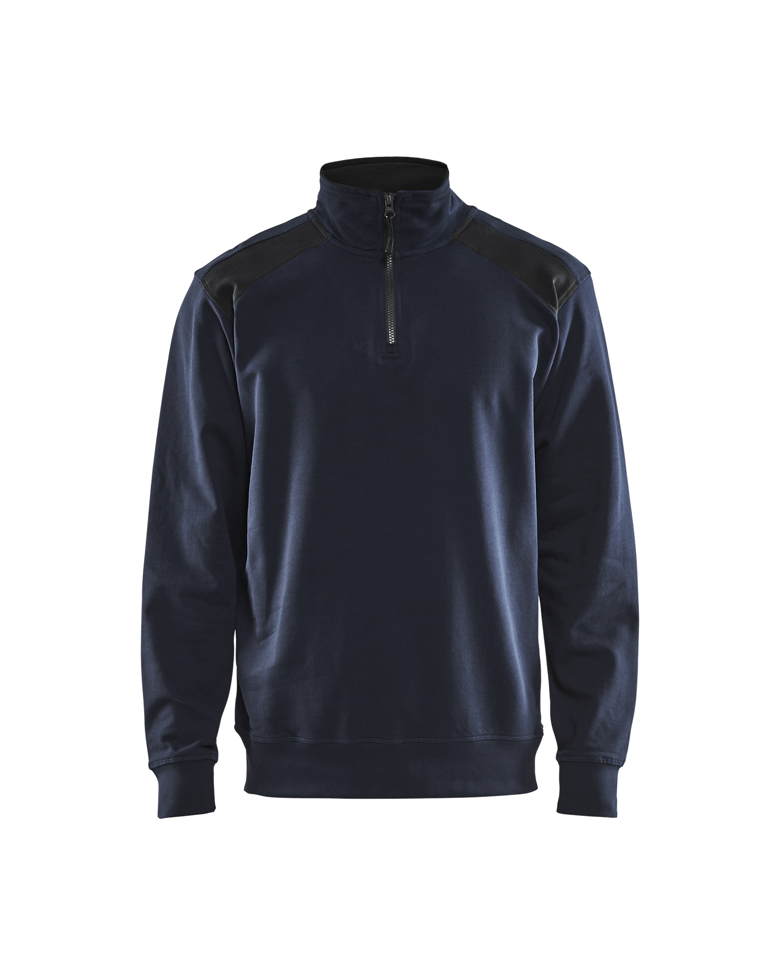 Sweatshirt Half-Zip 2-farbig