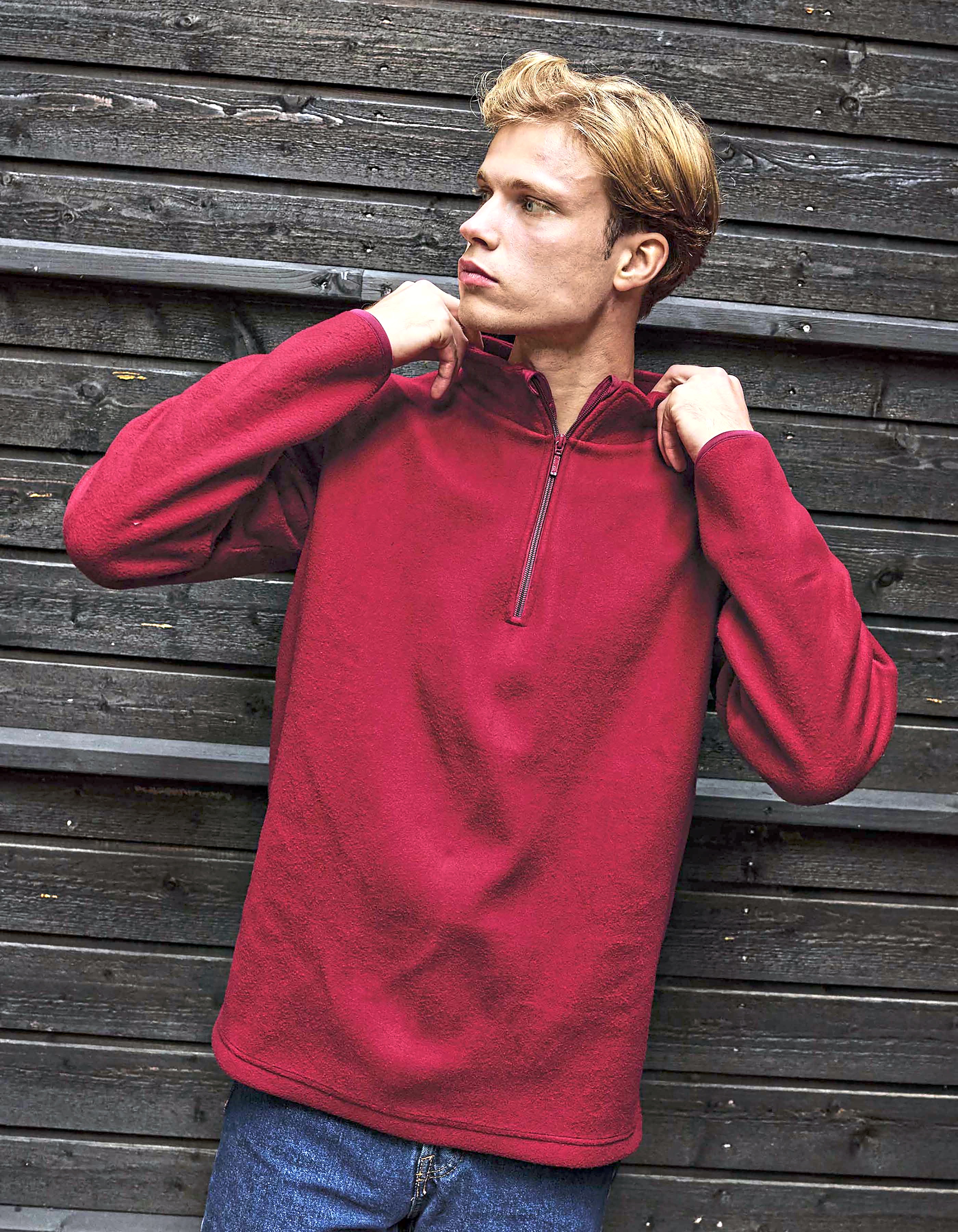 Pullover – Recycled Fleece Quarter Zip