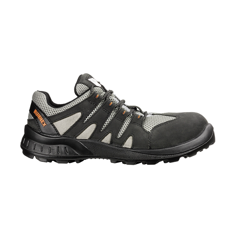 RUNNEX® S1-Sicherheitshalbschuhe TeamStar schwarz/grau