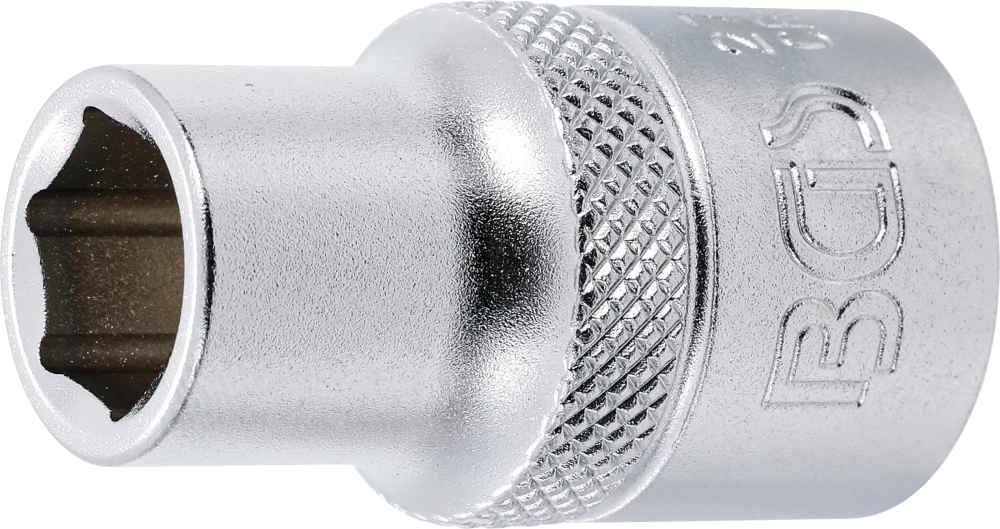 Steckschlüssel-Einsatz Sechskant, Antrieb Innenvierkant 12,5 mm (1/2"), SW 7/16"