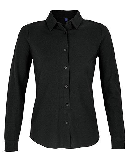 Bluse – Women´s Cotton Pique Shirt Basile