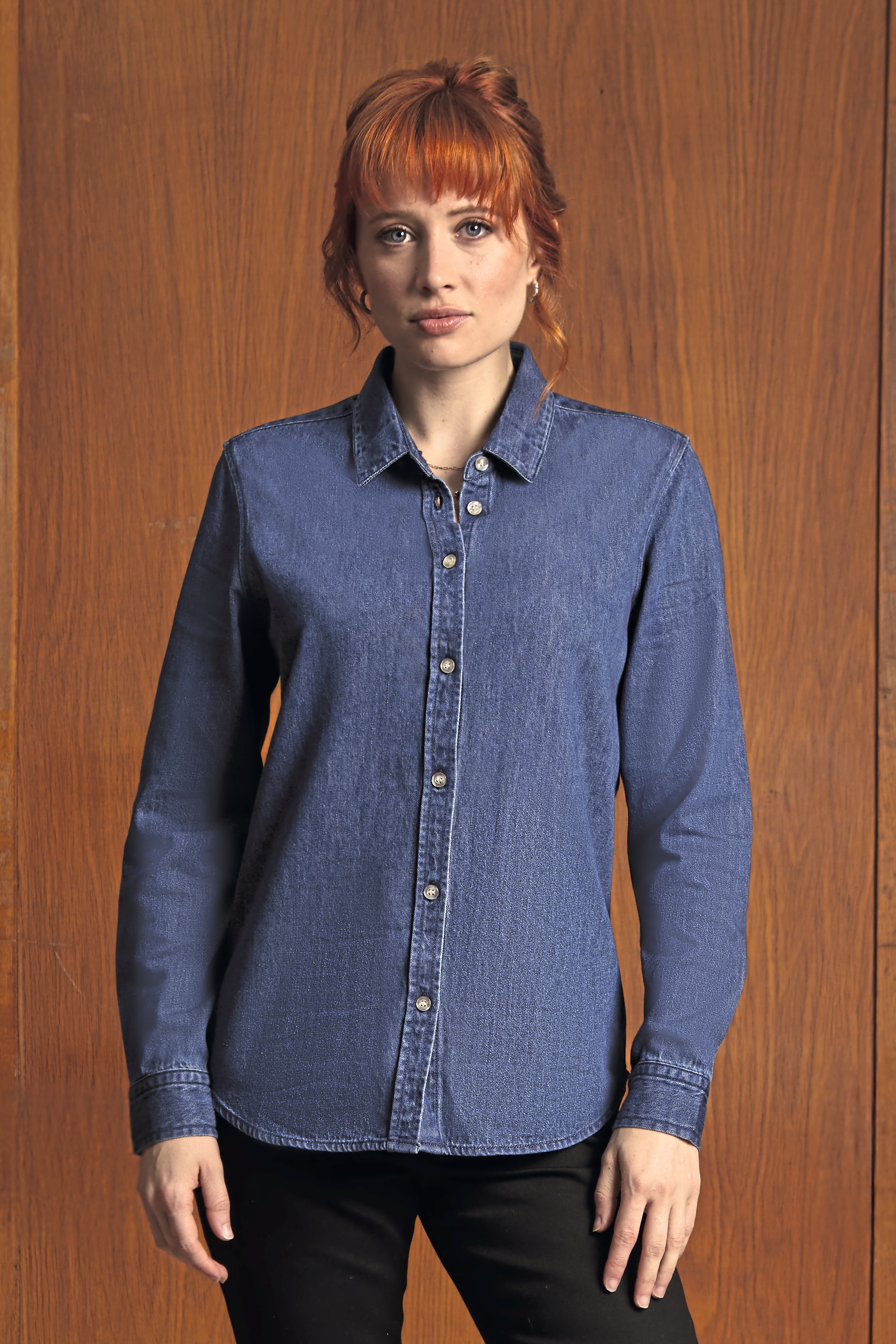 Bluse – Women´s High-End Denim Shirt Bennett