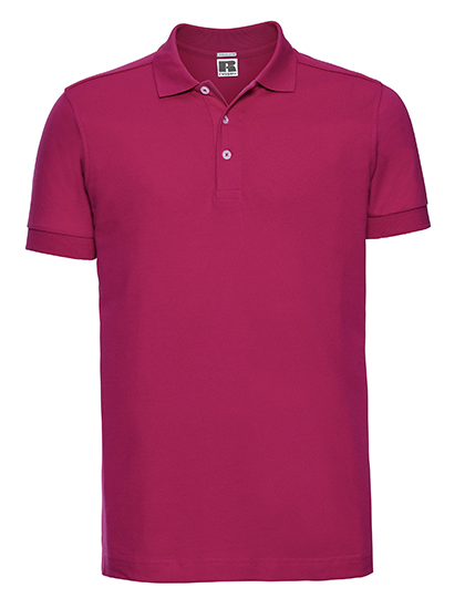 Men's Fitted Stretch Polo