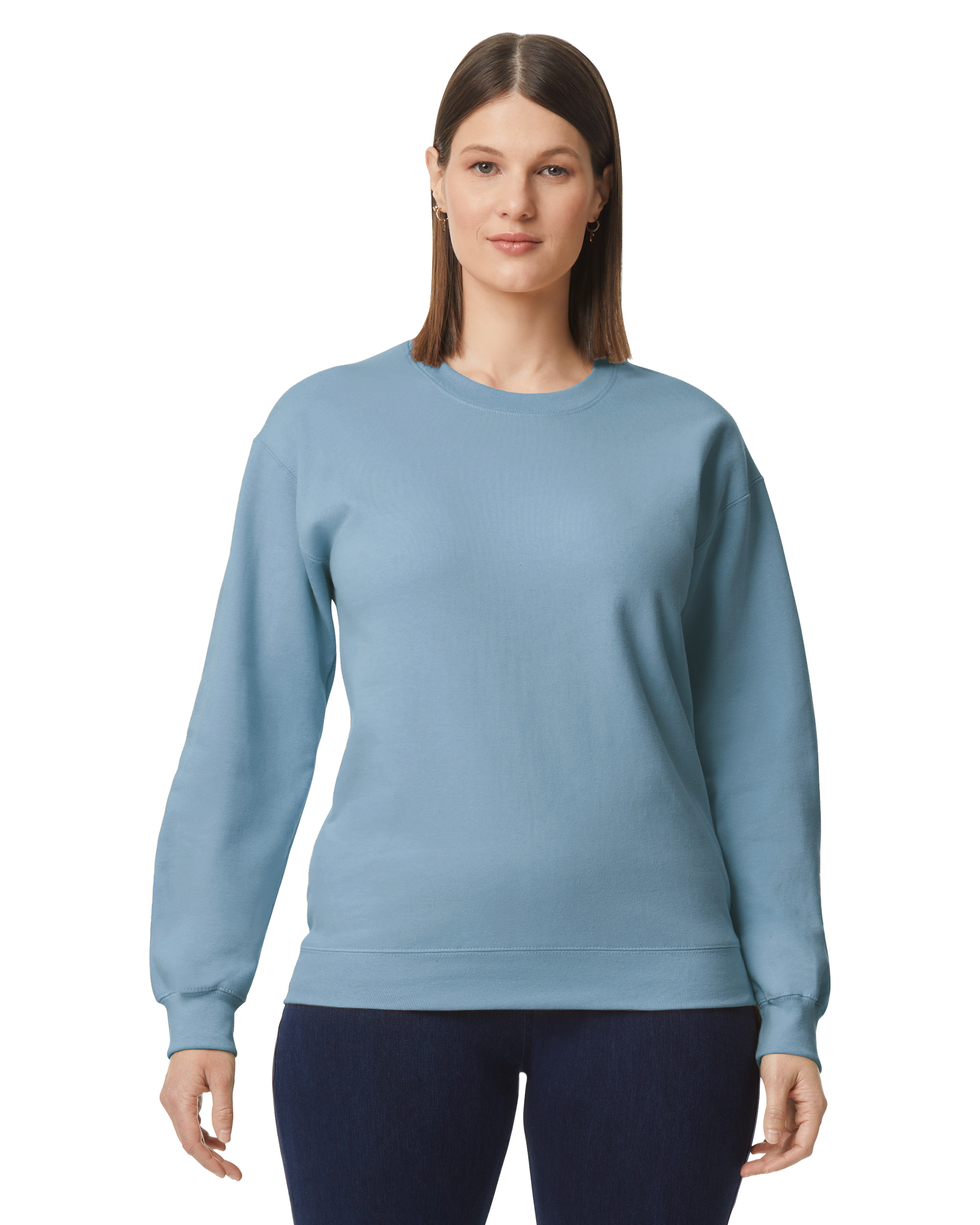 Softstyle Midweight Fleece Adult Crewneck Sweatshirt