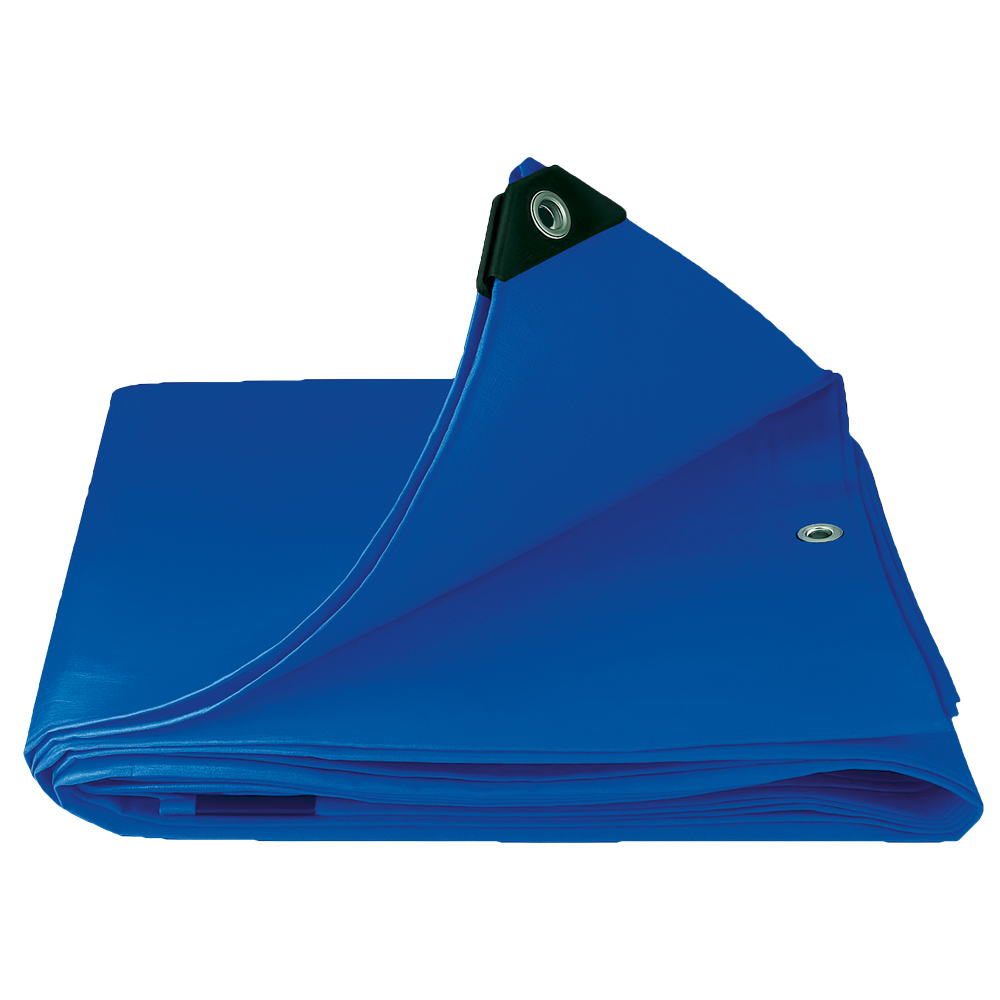PE-Gewebeplane 180g/m² Blau