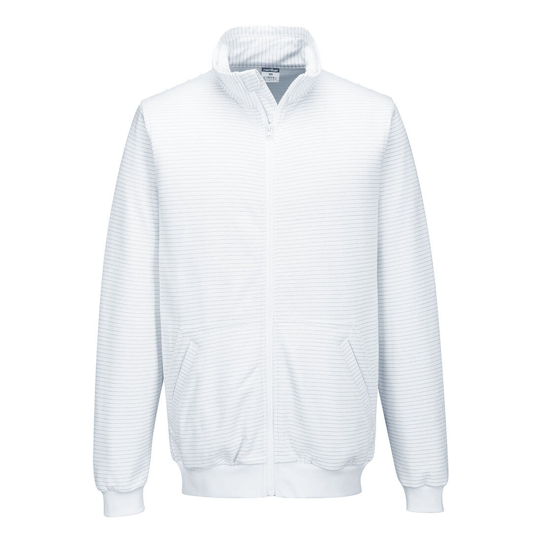 Antistatisches ESD-Sweatshirt mit Reißverschluss