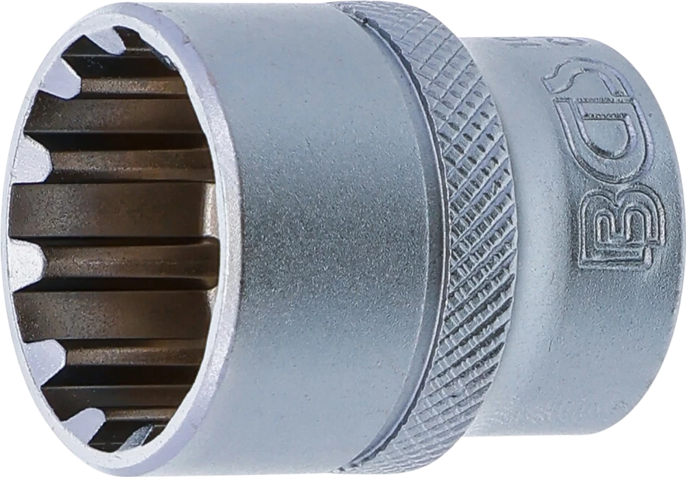 Steckschlüssel-Einsatz Gear Lock, Antrieb Innenvierkant 10 mm (3/8"), SW 19 mm