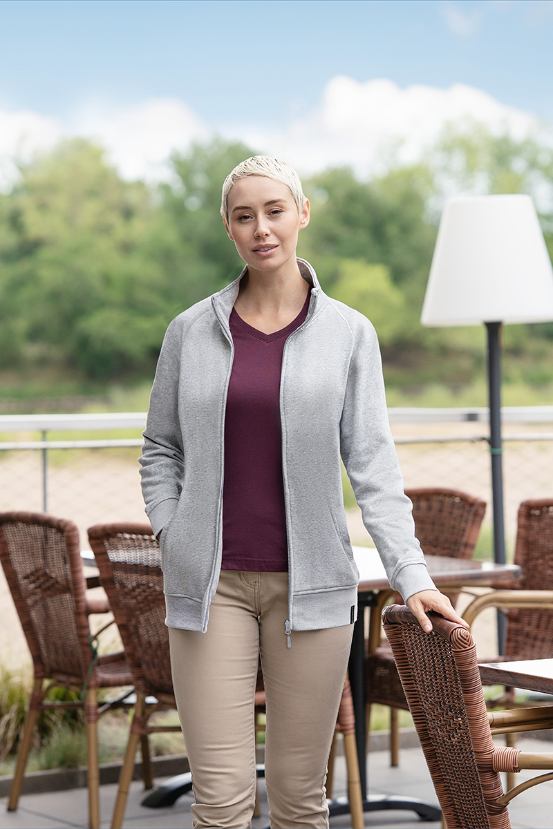 Damen Workwear SweatjackeSoft-Face