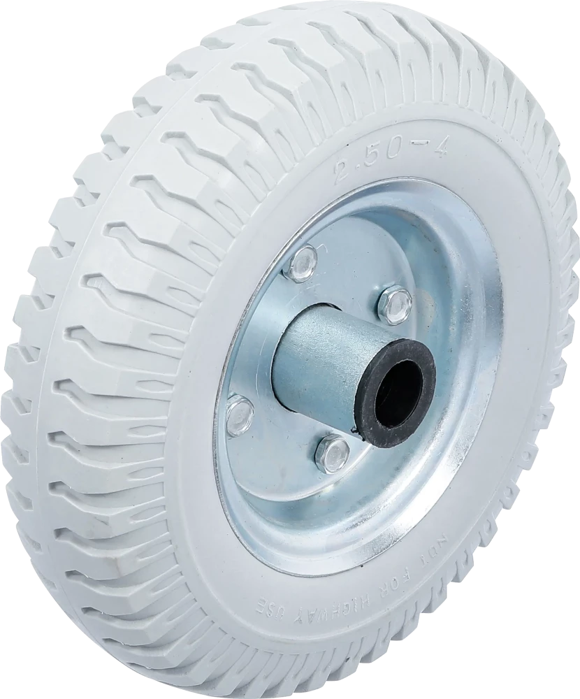 Rad für Sackkarren / Bollerwagen, PU, grau, 220 mm