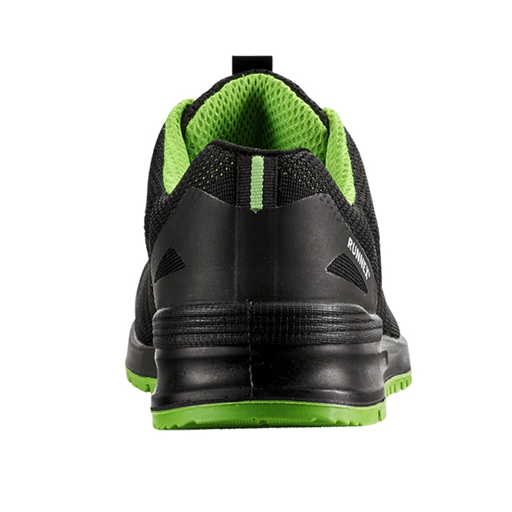 RUNNEX® S1PS-ESD-Sicherheitshalbschuhe SportStar schwarz/grün