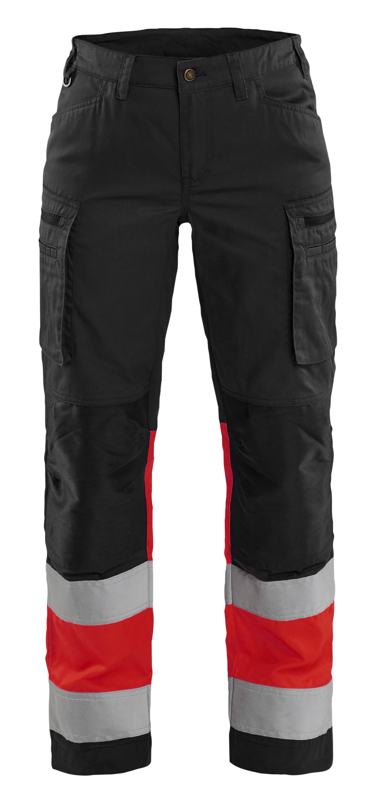 Damen High Vis Arbeitshose mit Stretch