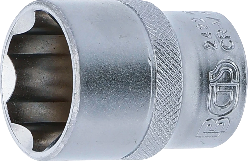 Steckschlüssel-Einsatz Super Lock, Antrieb Innenvierkant 12,5 mm (1/2"), SW 22 mm