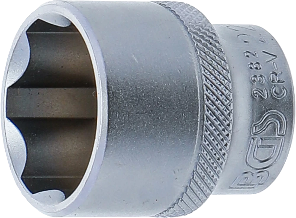 Steckschlüssel-Einsatz Super Lock, Antrieb Innenvierkant 10 mm (3/8"), SW 22 mm